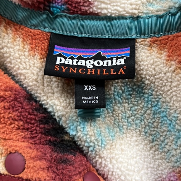 Patagonia Synchilla Aztec Print Fleece Pullover - Picture 4 of 9